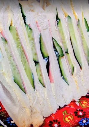 現実的なŧ‹"ŧ‹"(*´ч`*)サンドイッチ-レシピのメイン写真