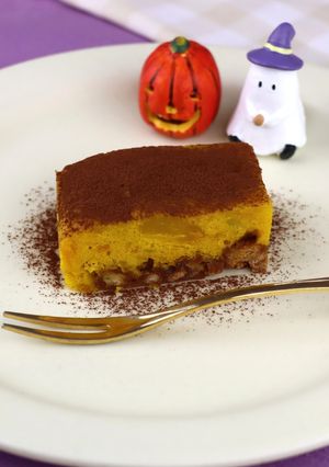 ハロウィンにも！かぼちゃタルト-レシピのメイン写真