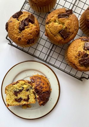muffin(ピスタチオ×チョコ-レシピのメイン写真