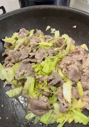目指せ10分!春キャベツ炒め-レシピのメイン写真