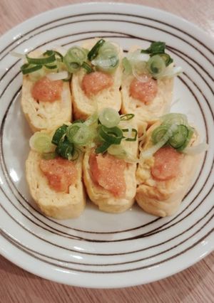 明太子チーズ出汁巻き-レシピのメイン写真