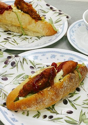 クラスティロールで♪ホットドッグ-レシピのメイン写真