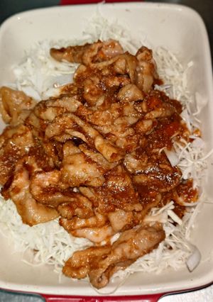 キャベツの豚肉のせ-レシピのメイン写真