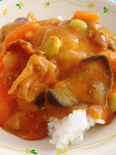 夏野菜のカレー☆給食メニュー-レシピのメイン写真