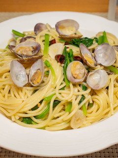 アサリとほうれん草のパスタ-レシピのメイン写真