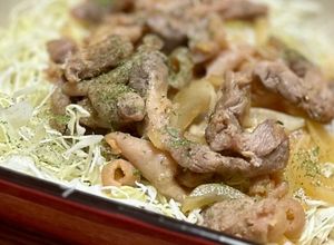 鶏こま切れ肉のピリ辛焼き◎生姜焼き風-レシピのメイン写真