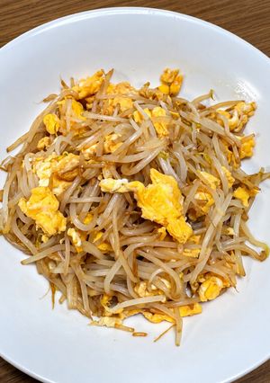 ふわとろ卵ともやしの香味中華炒め-レシピのメイン写真