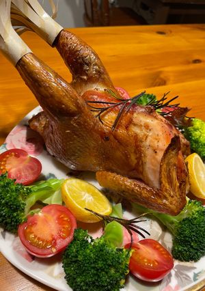 ローストチキン-レシピのメイン写真