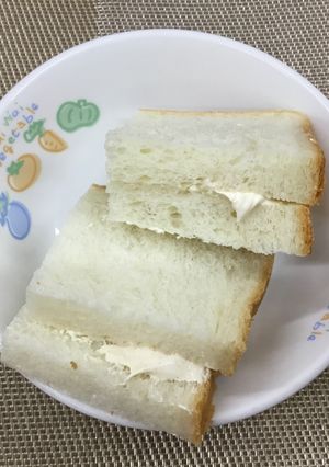 【保育園おやつ】きな粉ホイップサンド-レシピのメイン写真