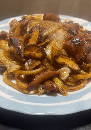 こてっちゃん ホルモン焼きうどん-レシピのメイン写真