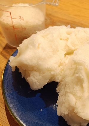 レンジで簡単！米粉不要！生米でもちもち蒸しパン-レシピのメイン写真