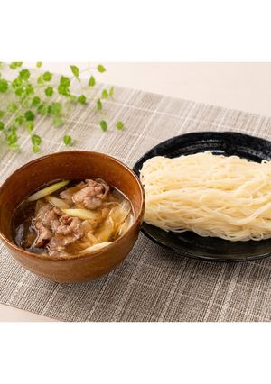 豚肉と長ねぎの素麺★動画あり★-レシピのメイン写真
