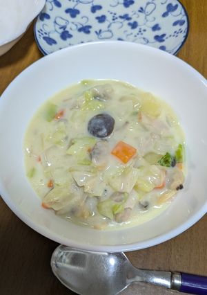 クラムチャウダースープ-レシピのメイン写真