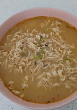 アメリカ・材料1つ!美味しい即席ラーメン-レシピのメイン写真