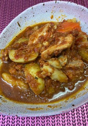 炊飯器で簡単！鶏もも肉のトマト煮！-レシピのメイン写真