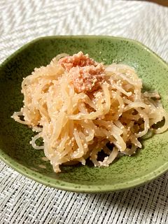 白滝とたらこの炒め物-レシピのメイン写真