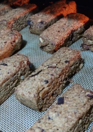 糖質OFF!フープロで簡単ロカボ大豆バー-レシピのメイン写真