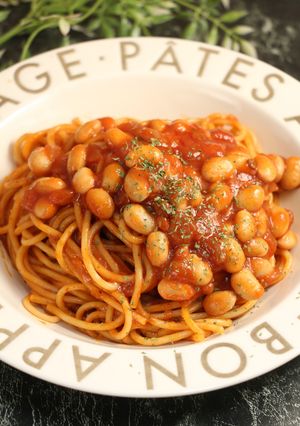 簡単！たんぱく☆大豆ミートパスタ-レシピのメイン写真