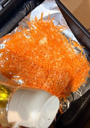 人参しりしり進化版！にんじんのチーズ焼き-レシピのメイン写真