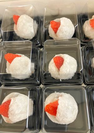 ぷち大福で10分めちゃ簡単クリーム苺大福-レシピのメイン写真