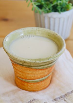 ほんのり甘い❤甘酒ミルク（豆乳でもOK）-レシピのメイン写真