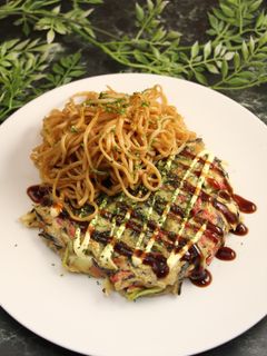 痛風対策!ひじきのお好み焼き-レシピのメイン写真