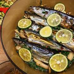 รูปของ 秋刀魚ごはん
