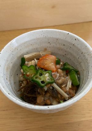 便秘解消サラダ-レシピのメイン写真