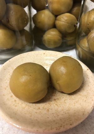 青梅のカリカリ梅-レシピのメイン写真