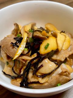 豚バラとエリンギの塩昆布バター炒め-レシピのメイン写真