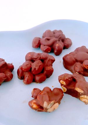 ザクザク！高プロテイン大豆ブロックチョコ-レシピのメイン写真