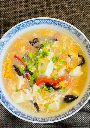 かに玉豆腐あんかけスープ-レシピのメイン写真