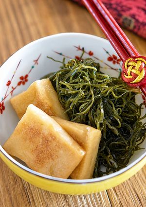 切り昆布とはんぺんの煮物【作り置き】-レシピのメイン写真