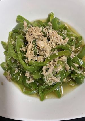ピーマンと旨だしあえ-レシピのメイン写真