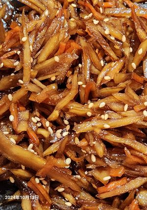 きんぴらごぼう-レシピのメイン写真