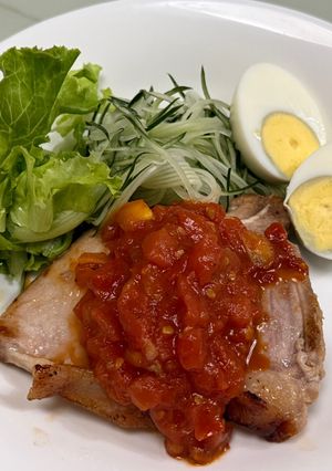 豚ロースのピザ焼き職人風-レシピのメイン写真
