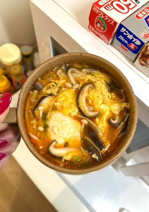 酸辣湯スープ-レシピのメイン写真