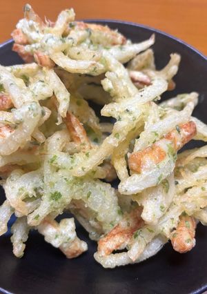 サクサク美味しい玉ねぎのかき揚げ😋-レシピのメイン写真