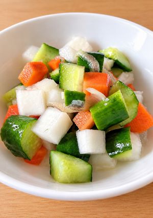 野菜の酢漬け　ガリ風-レシピのメイン写真