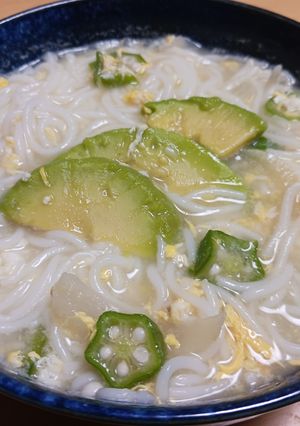 かきたまフォー風(ブン)-レシピのメイン写真
