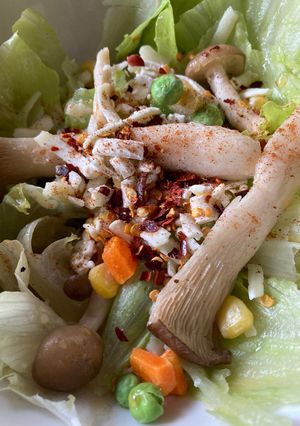 レタスと卵の簡単おつまみ-レシピのメイン写真