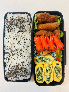中学生弁当2024.9.2-レシピのメイン写真