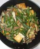 厚揚げのそぼろ煮♪簡単レシピ舞茸入り