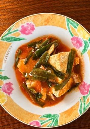 ピリ辛🌶豆腐チリソース-レシピのメイン写真