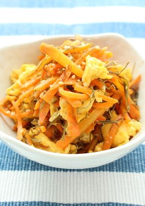 あごだし香る にんじんしりしり-レシピのメイン写真