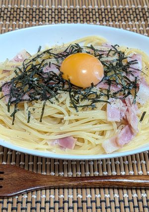 ウニ塩クリームパスタ-レシピのメイン写真
