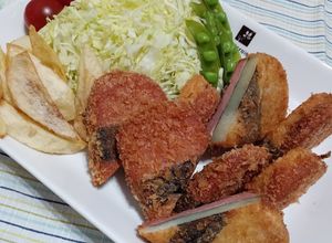 「缶詰アイデア」スパム＆ポテトのフライ-レシピのメイン写真