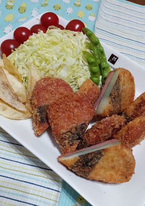 「缶詰アイデア」スパム＆ポテトのフライ-レシピのメイン写真