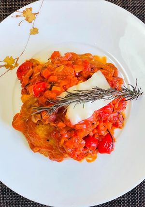鶏のトマト煮　　　　　カチャトーラ-レシピのメイン写真