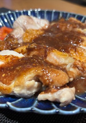 絶品！！鶏肉の和がらしマスタードソース-レシピのメイン写真